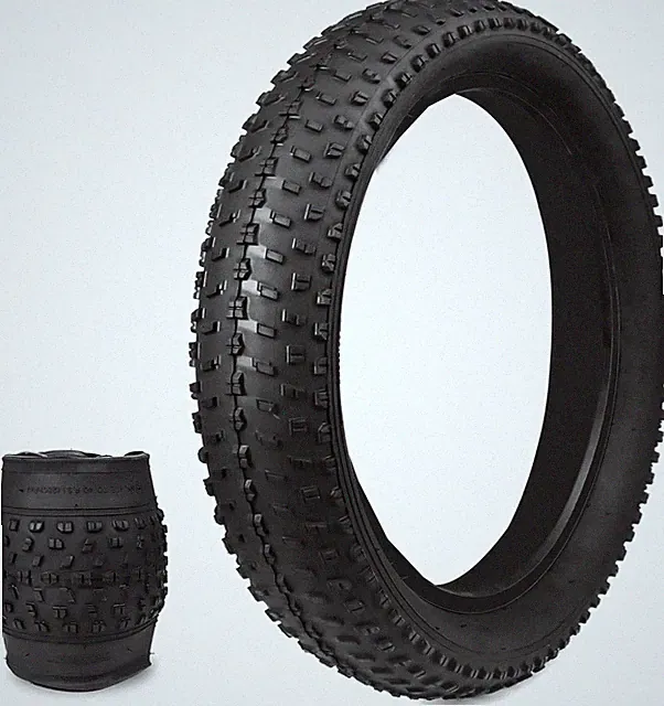 Bike Tire 20x3 in Tire For Fat Tire Bike and Ebike Off Road Knobby Tire 20 PSI