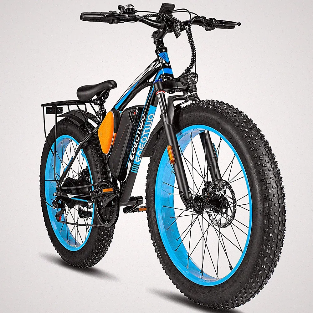 Electric Bike for Adults 30MPH 70Miles 26" Fat Tire Off Road Mountain Bicycle
